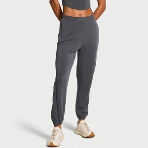 NWT Victoria's Secret Featherweight Knit Gray Jogger Pants, Size XL
